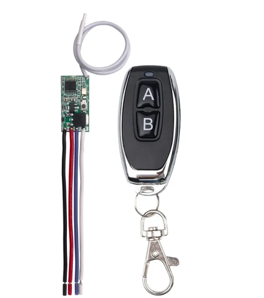 Remote control battery protection switch